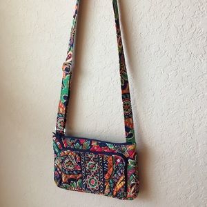 Vera Bradley Medium Crossbody - Venetian Paisley